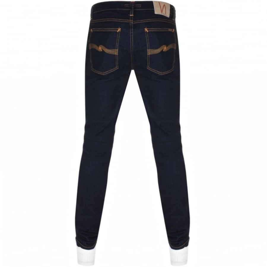 Alternative Image for ProductNudie Jeans Skinny Lin Jeans Dry Deep Blue2